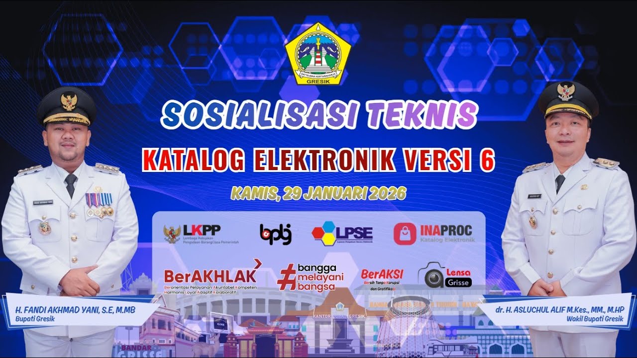 🔴LIVE : SOSIALISASI TEKNIS KATALOG ELEKTRONIK VERSI 6