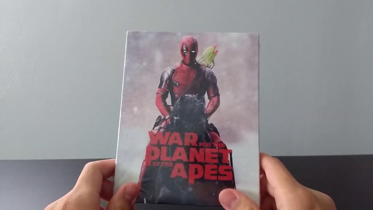 War for the Planet of the Apes (w/ DP Slip-Cover) Blu-ray Unboxing (One Shot)