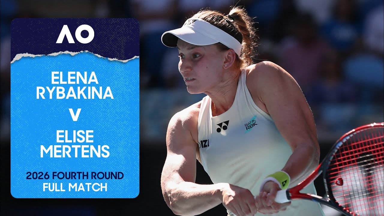 Elena Rybakina v Elise Mertens Full Match | Australian Open 2026 Fourth Round