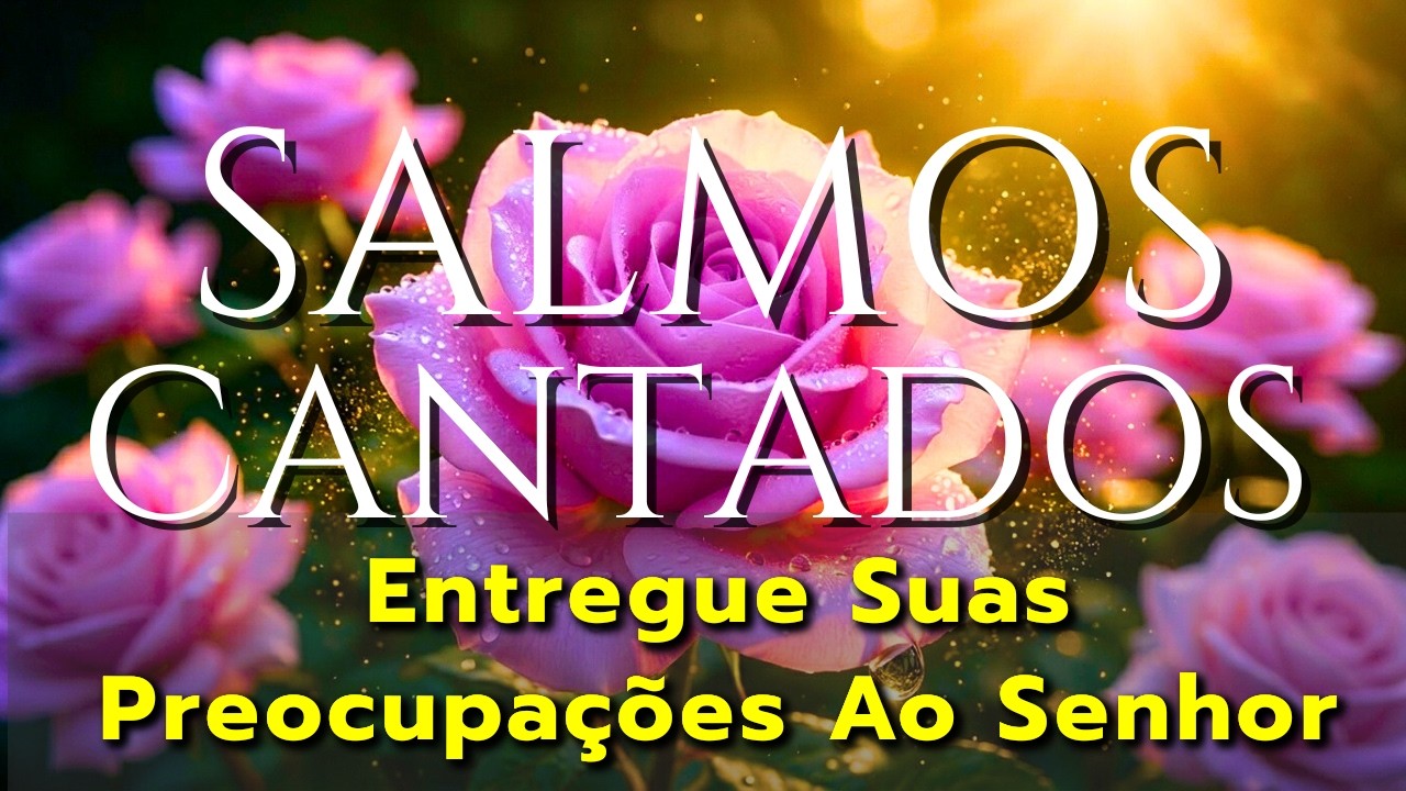 🎵1 Hora de Salmos Cantados Para a ALMA Cansada | Descanse no SENHOR AQUI