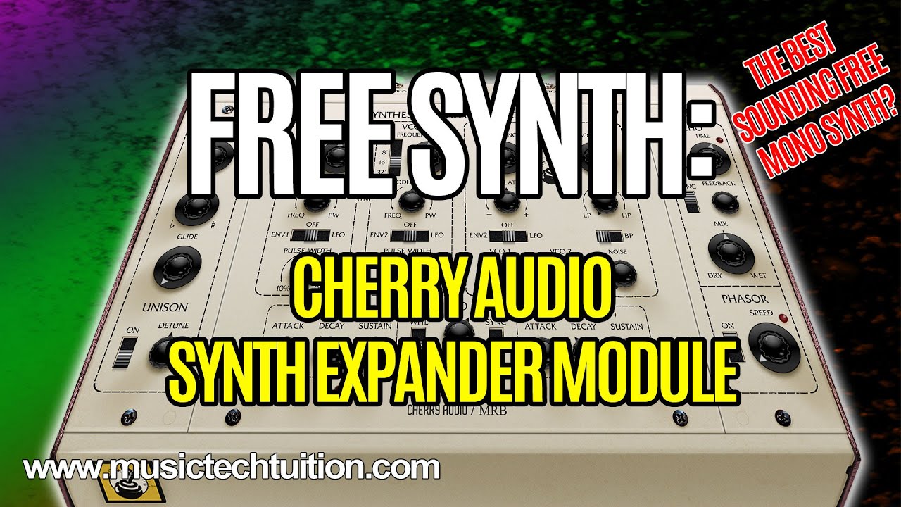 Is this the BEST free Monosynth?  Cherry Audio Synth Expander Module Review