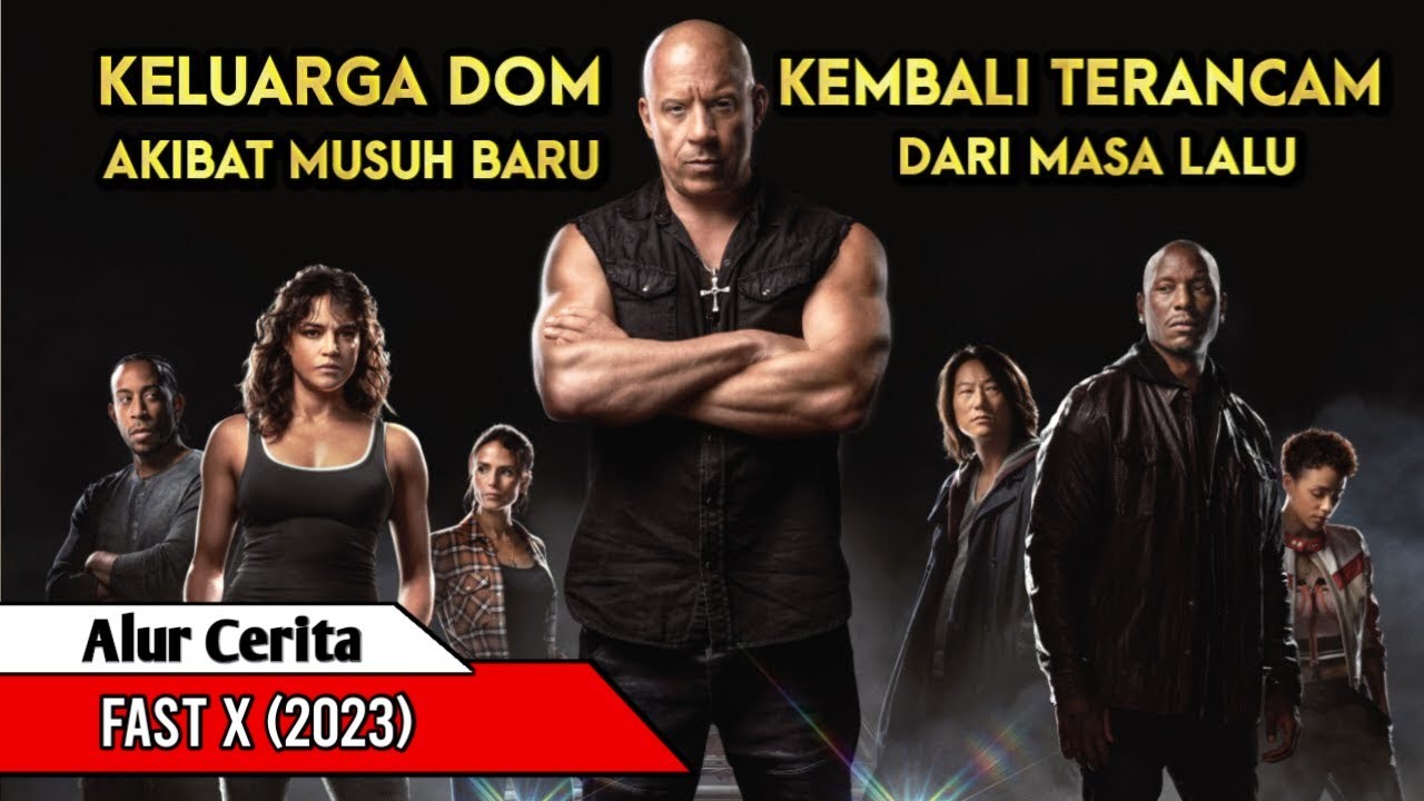 KELUARGA DOM KEMBALI TERANCAM AKIBAT MUSUH BARU DARI MASA LALU ll Alur Cerita Film Fast X 2023