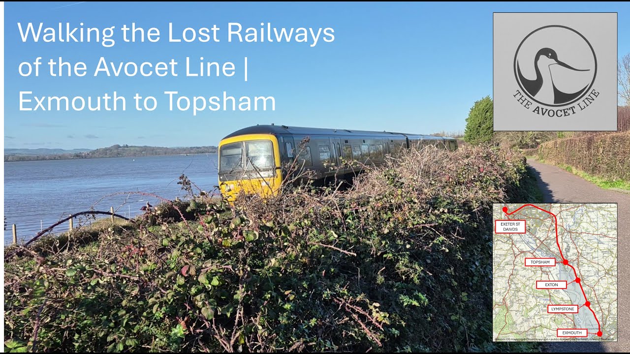 Walking the Lost Railways of the Avocet Line | Exmouth to Topsham