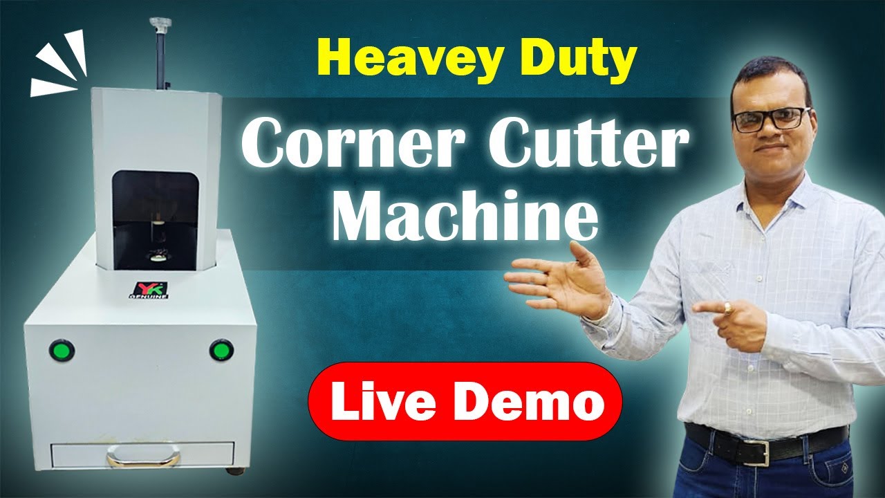 Heavey Duty Corner Cutter Machine | Live Demo