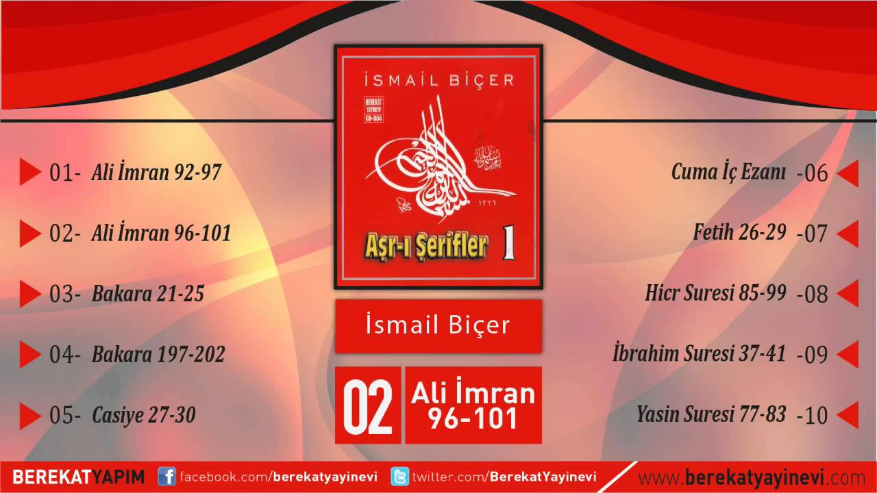 İsmail Biçer - Ali İmran 96-101