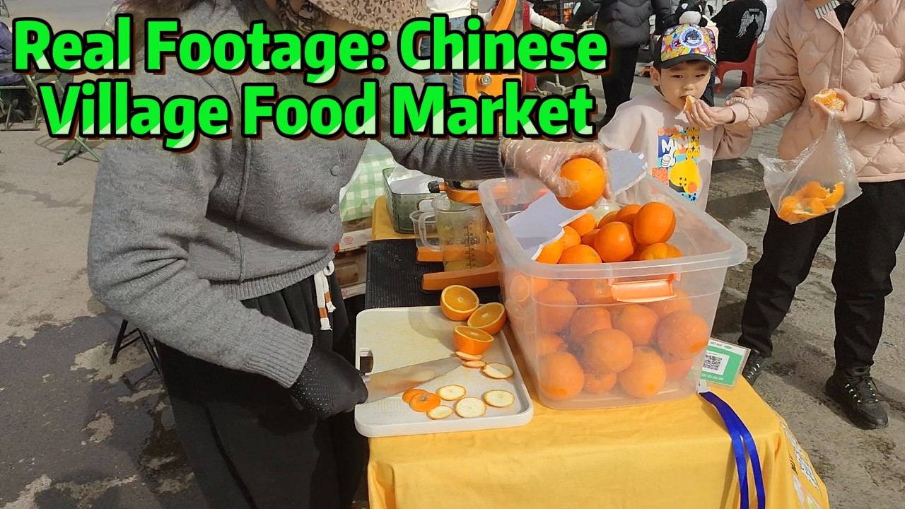 Chinese Village Food Market: The Most Delicious Street Food You’ve Never Seen!