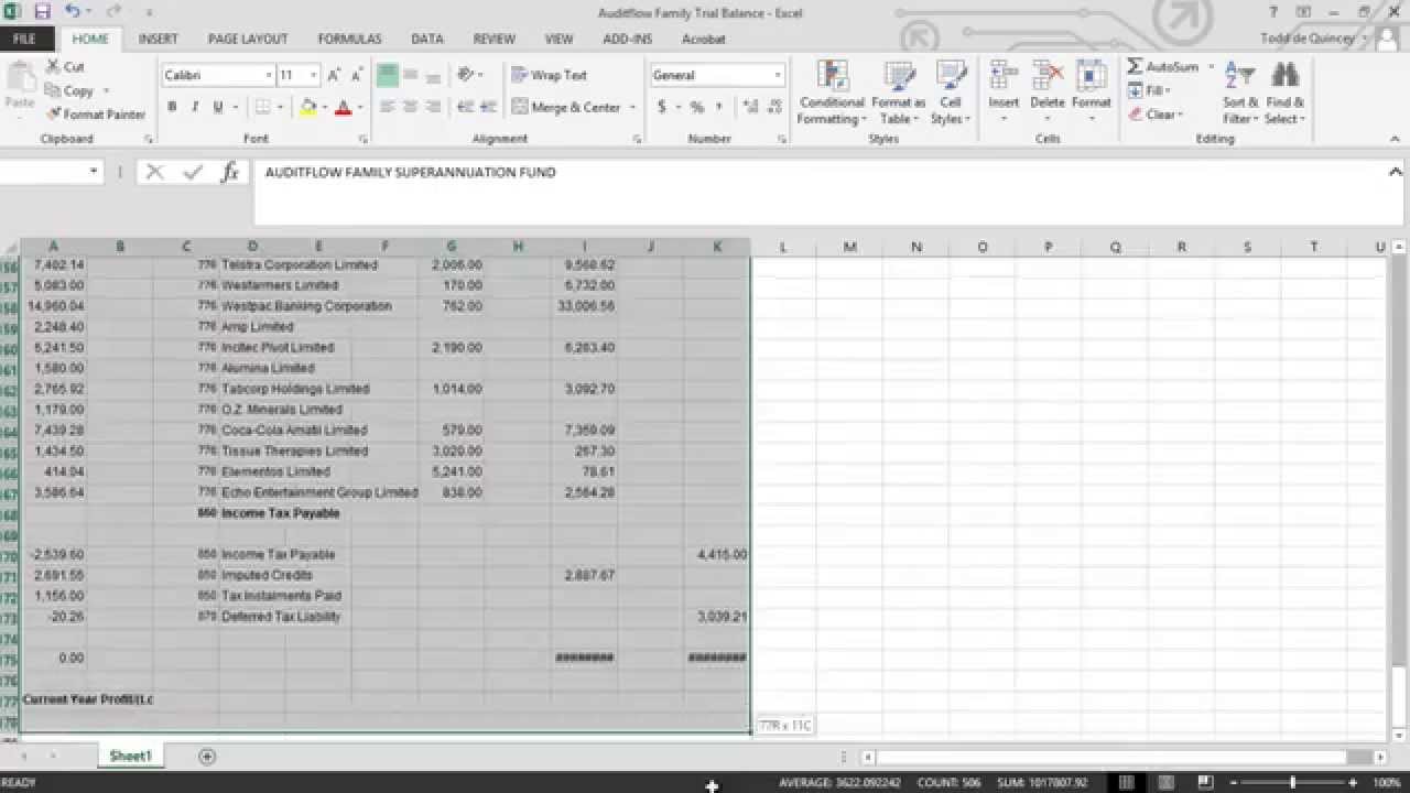 Custom Trial Balance Automap Tutorial