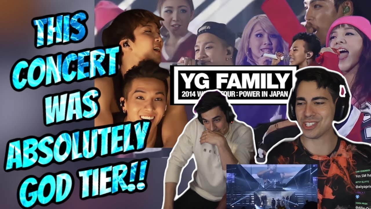 YG FAMILY JAPAN TOUR 2014 [2NE1 x BIGBANG x iKON x WINNER x EPIK HIGH x LEE HI] (Reaction)