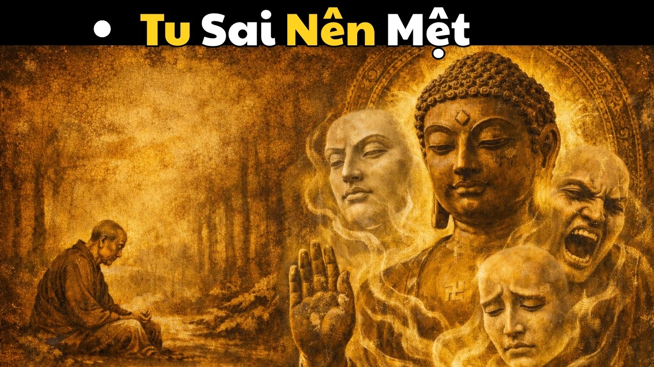 “Càng Tu Càng Mệt: Hiểu Sai Đạo Phật – Ngộ Tâm An”