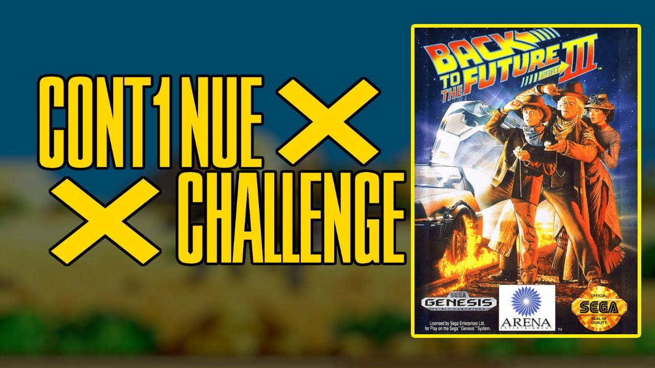 Der vermeintliche Tiefpunkt. BACK TO THE FUTURE 3 (Mega Drive) | Cont1nue Challenge