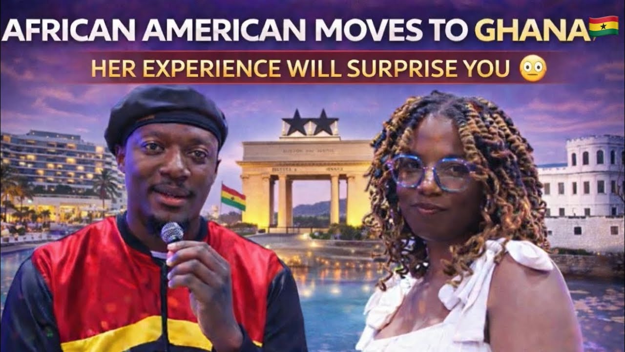 Она уехала из Америки в Гану 🇬🇭 | Здесь совсем другая атмосфера 🇺🇸🇬🇭 | Её честная история 😳
