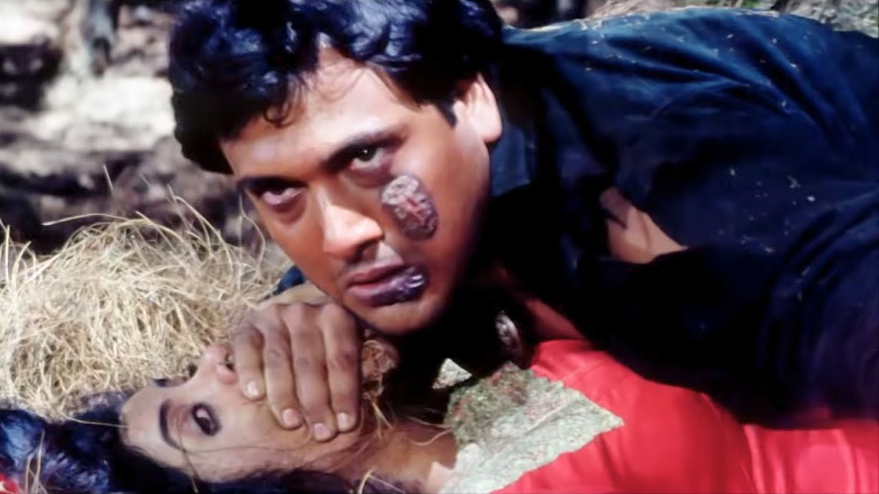अगर आवाज़ निकली तो छोडूंगा नहीं इसी जंगल में गाड़ दूंगा - Divya Bharti, Govinda - Shola Aur Shabnam