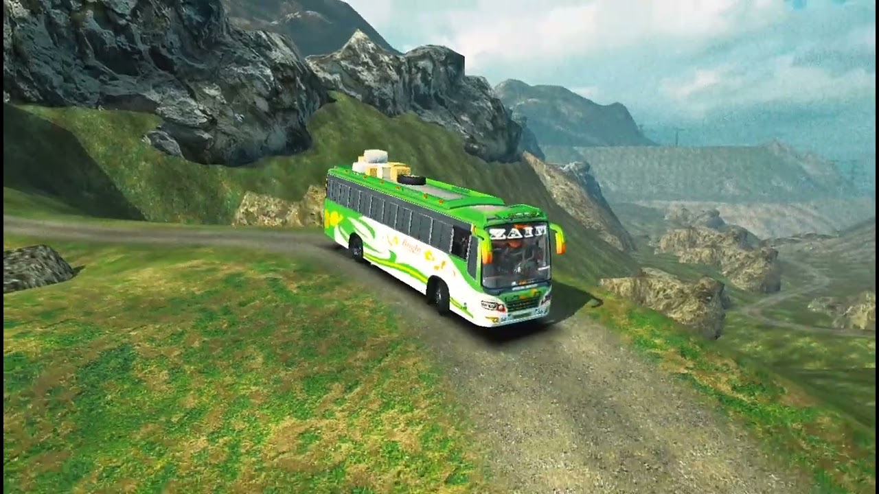 Bus Simulator | Maruti Bus Driving Off-Road | Bus Gameplay
