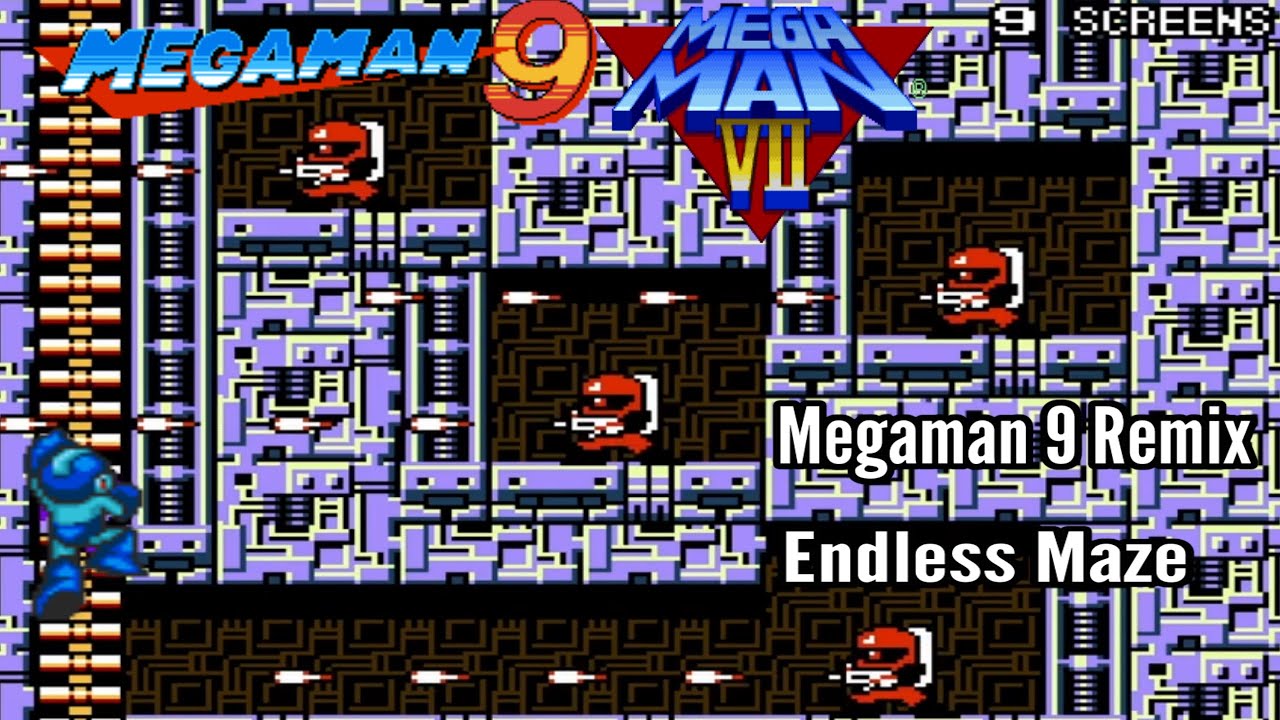 Mega Man 9 - Endless Stage (Maze of Death) (Mega Man 7 Remix)