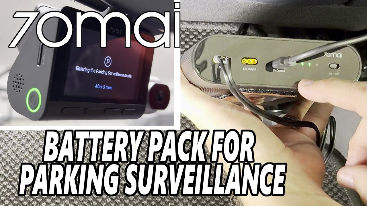 70mai Battery Pack - Parking Surveillance