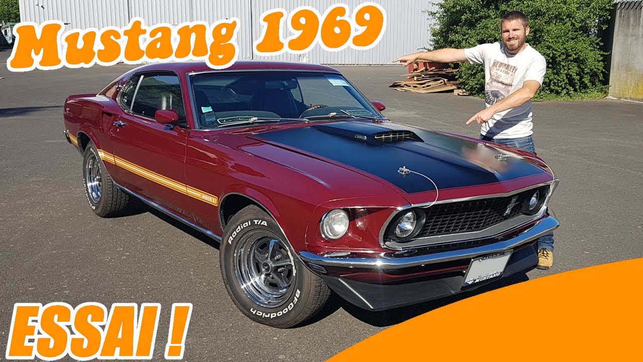 LE COMBO PARFAIT! 🤩 ESSAI FORD MUSTANG MACH ONE 1969 390ci!