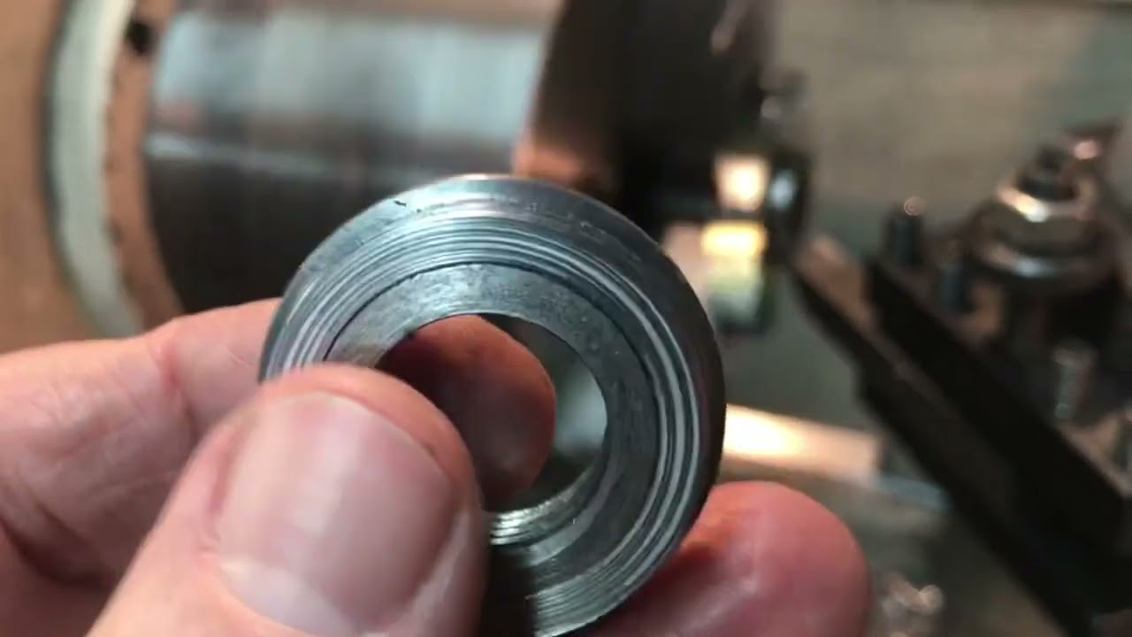 Quorn Tool Grinder project, inner labyrinth seals for spindle end caps