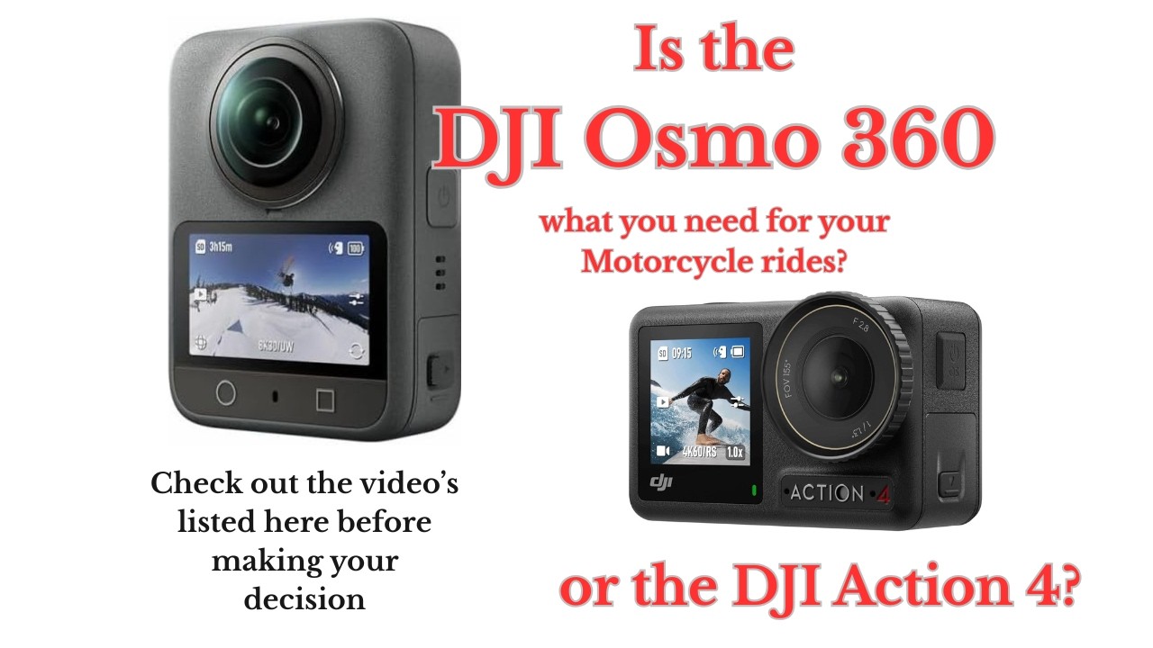 Is the DJI Osmo 360 your next motorcycle camera?