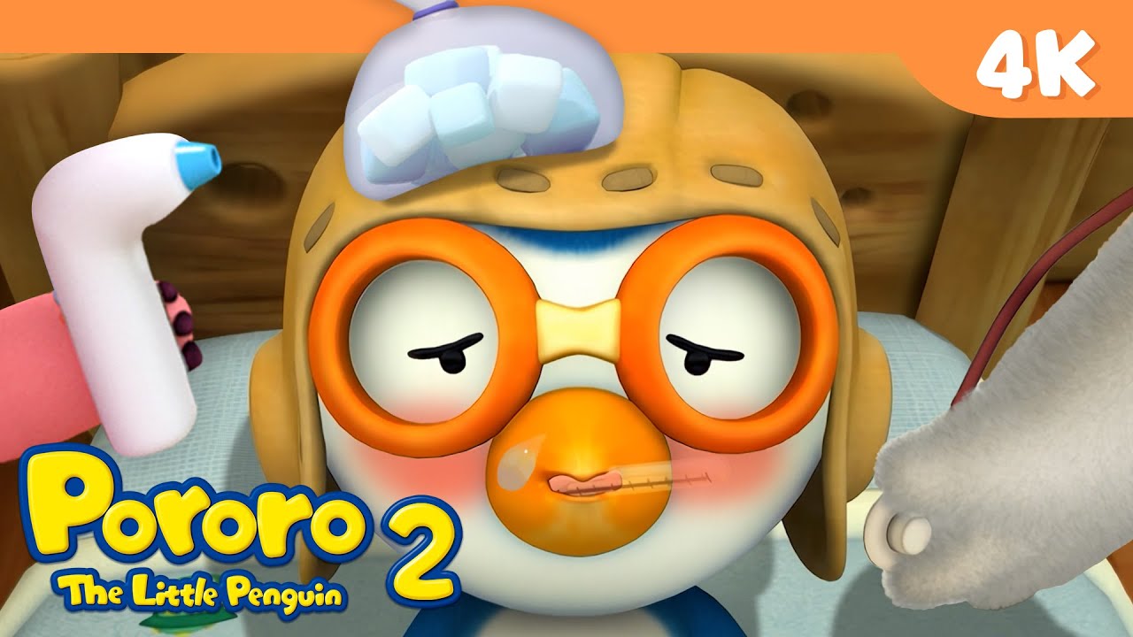 Is Pororo Sick | Pororo Season2 [4K] | Learn Good Habits | Pororo Episode Club