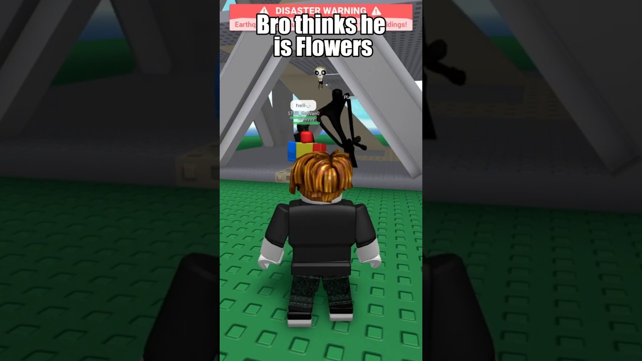 Bro can easily be stunned 😭 #forsaken #naturaldisastersurvival #roblox #flowers