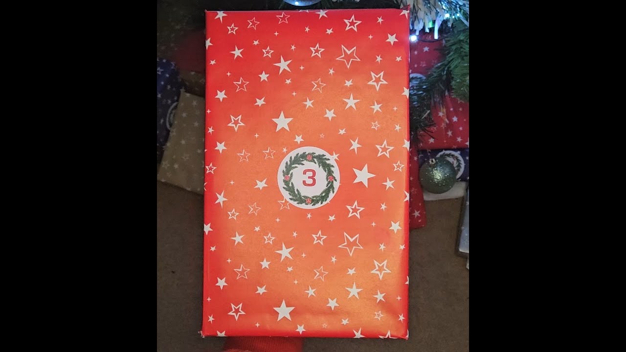 Tabletop Gaming Magazine Advent Calendar 2025 Day 3 Opening Unwrapping