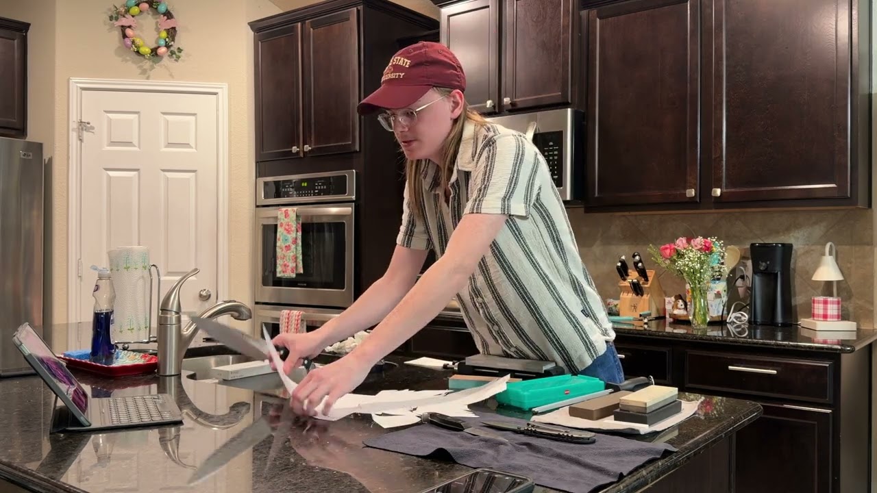 SPEECH: Knife Sharpening Demonstration 