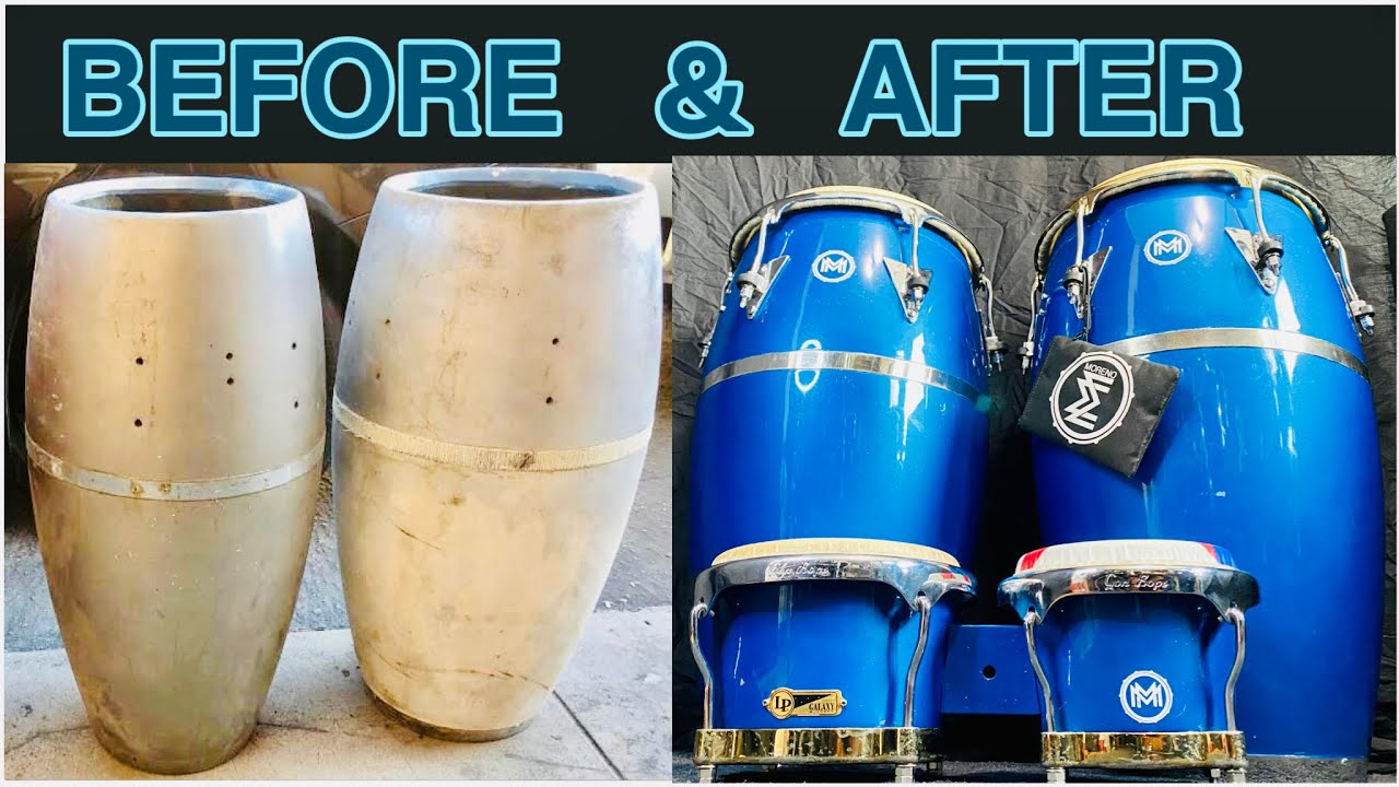 Lp Fiberglass Congas - Latin Percussion Drum Project