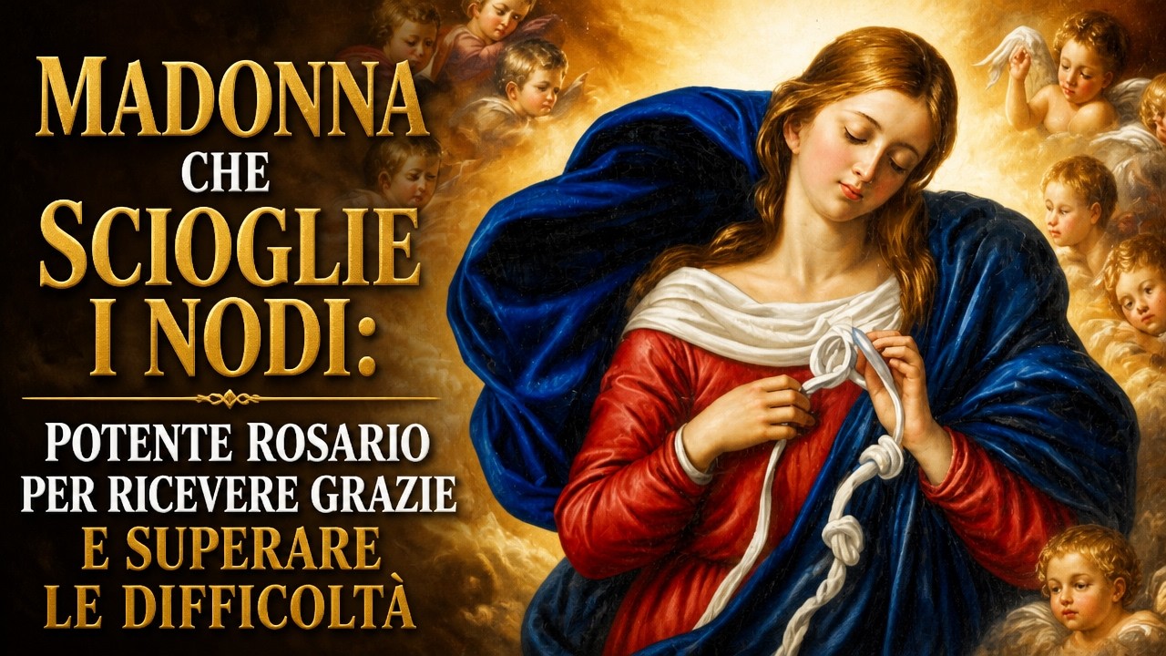 Madonna che Scioglie i Nodi: Potente Rosario per Ricevere Grazie e Superare le Difficoltà