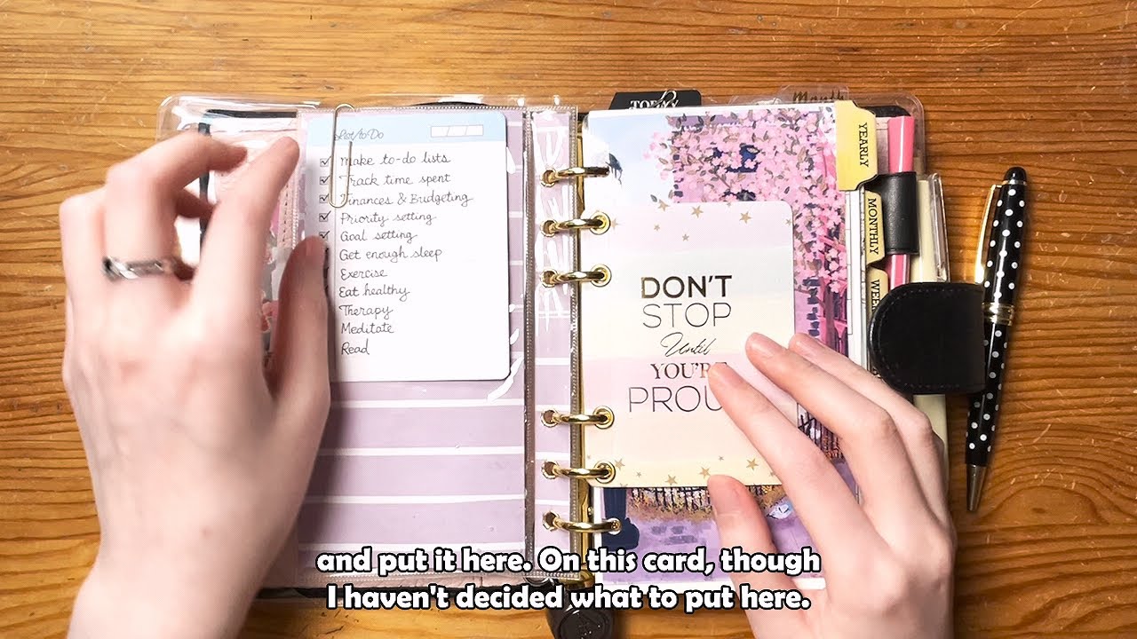 2025 personal rings planner flip through