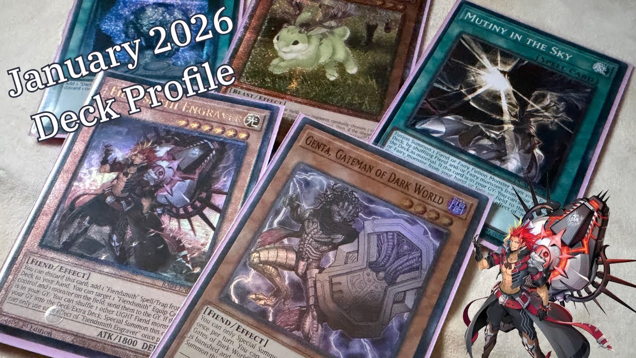 Обзор колоды Yu-Gi-Oh! TCG «Fiendsmith Dark World» (январь 2026 г.)