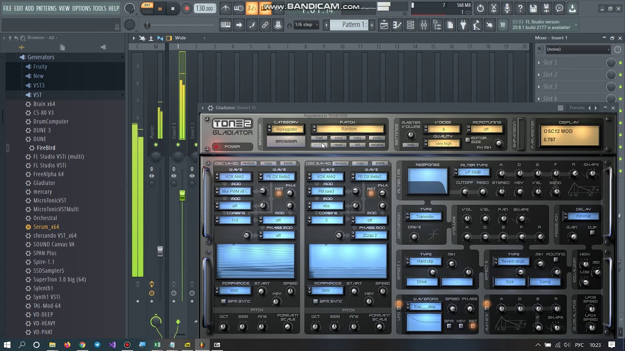 vst Dune 3, vst Tone2 Gladiator - синтезируем, накручиваем и находим интересные звуки (часть 1)