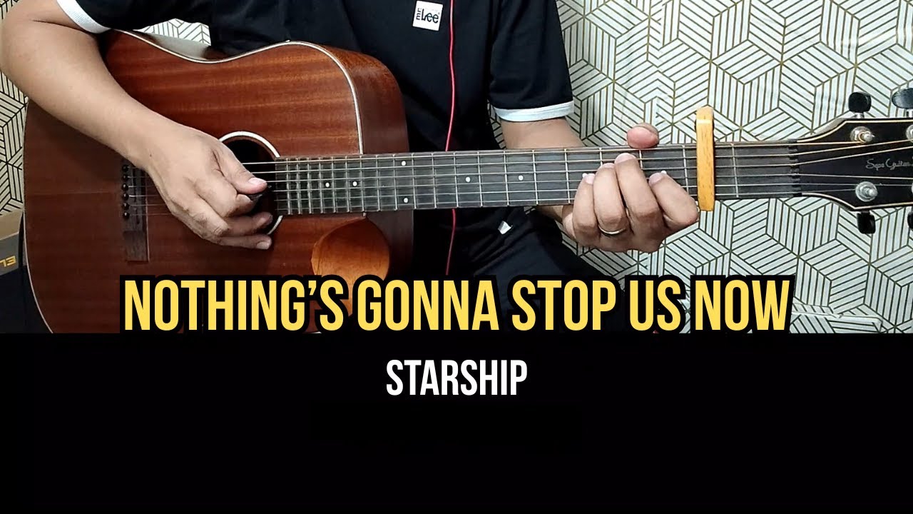 Nothing's Gonna Stop Us Now - Starship | Guitar Tutorial
