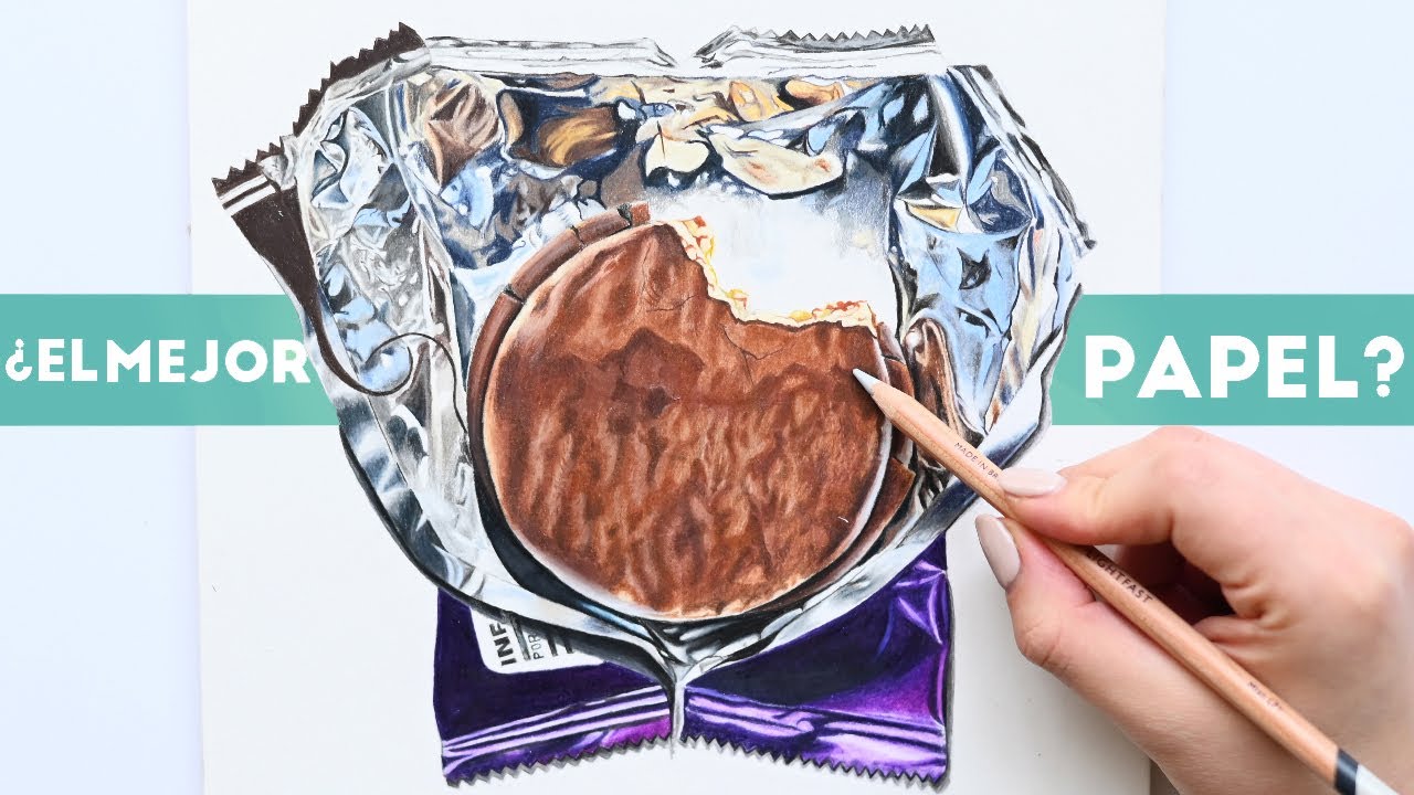 ¿El mejor papel para pintar con lápices de colores? Reseña Papel Bristol de Strathmore
