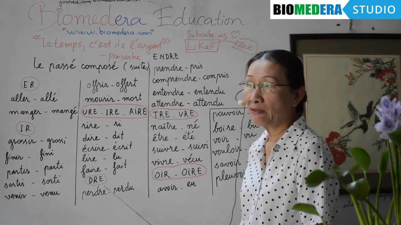 Bài 64: Sử dụng một số động từ ở thì quá khứ kép - Le passé composé (suite)
