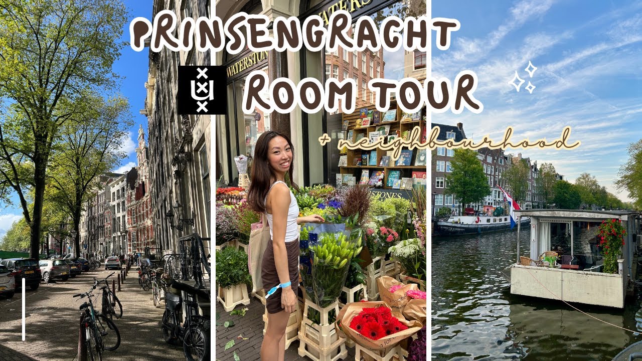 AMSTERDAM DORM + NEIGHBOURHOOD TOUR | UVA