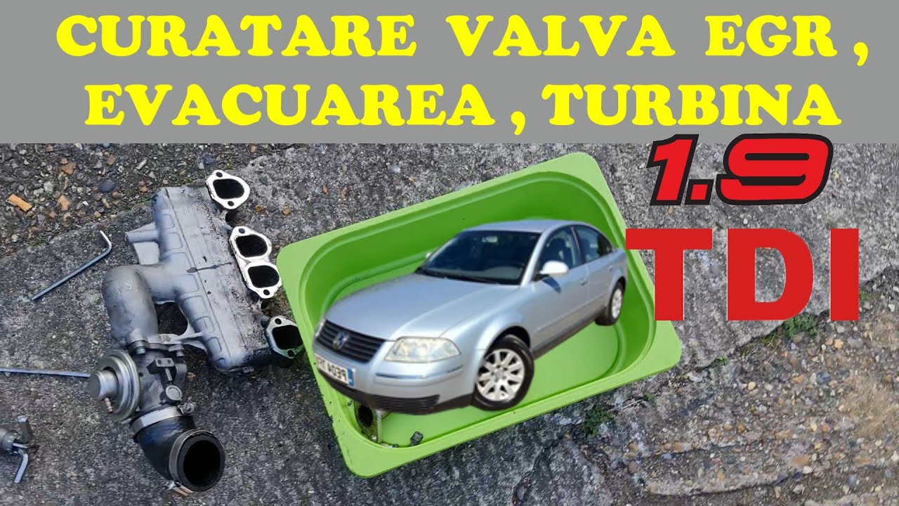 Curatare TURBO,EGR SI funinginea de pe retur ,evacuare
