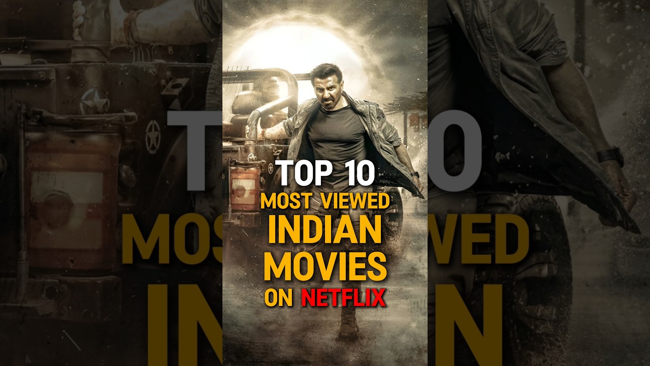 Top 10 Most Viewed Indian Movies On Netflix In 2025 🔥🤯 #shorts