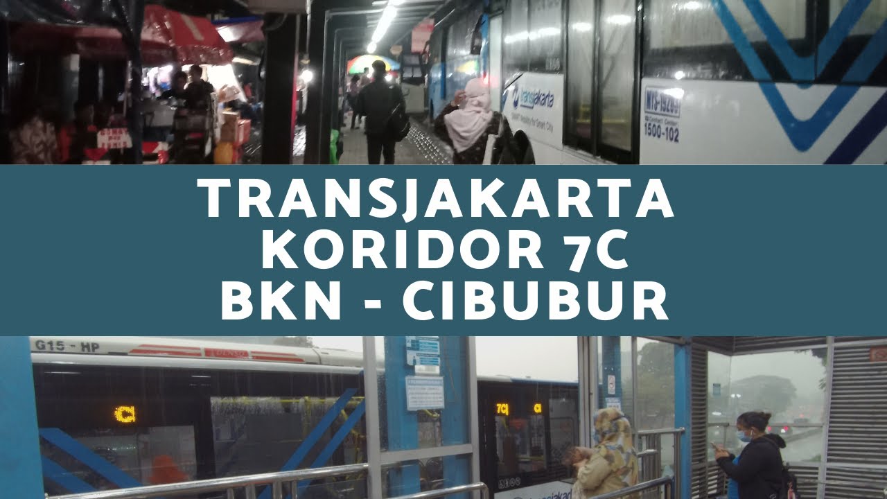 Mencoba Koridor 7C TransJakarta Rute BKN - Cibubur saat ini Masih Melayani Jam Kerja