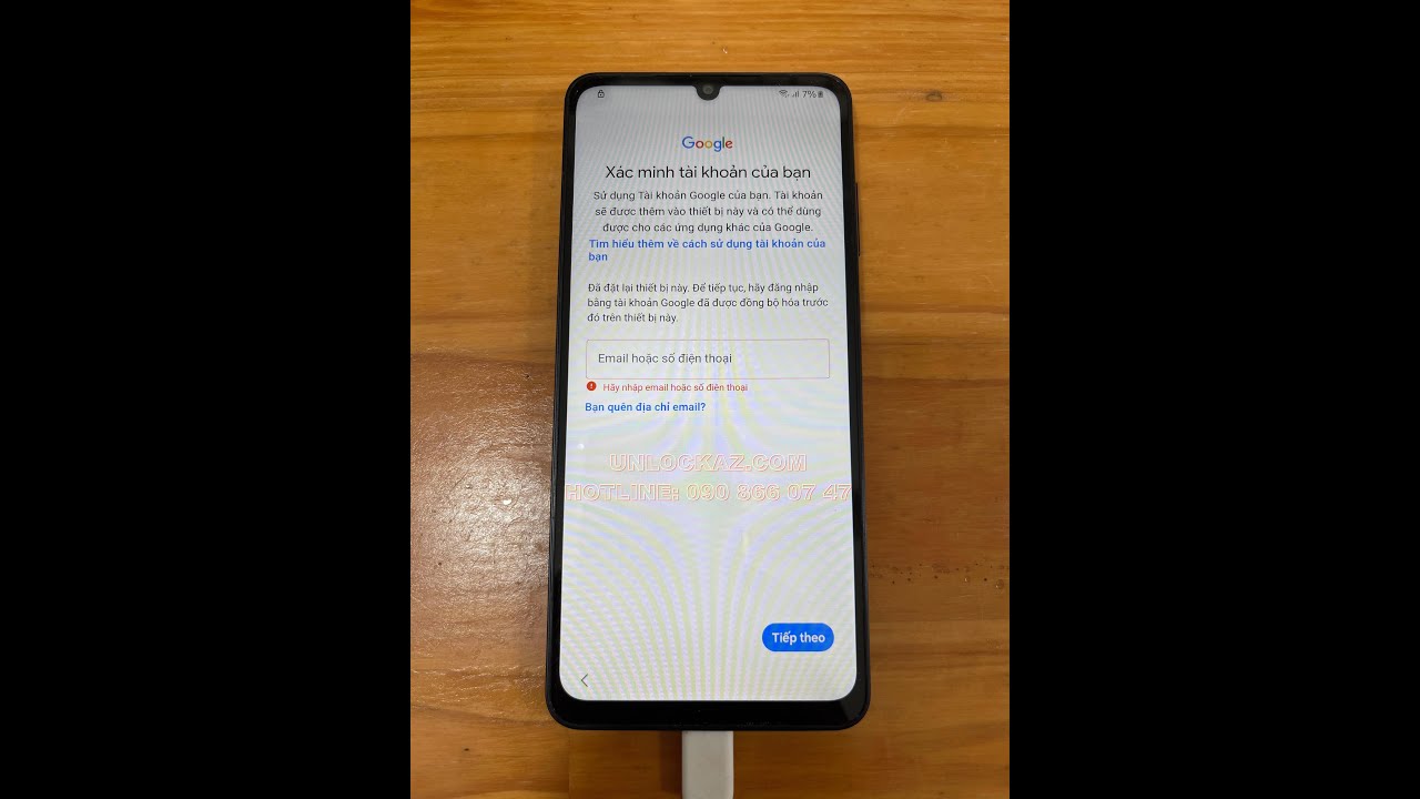Xóa xác minh Google Samsung Galaxy A06 mở khóa tài khoản gmail