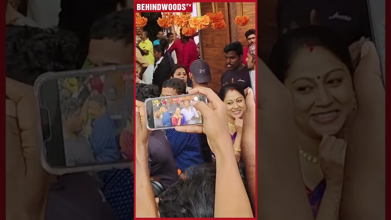Radha மகள் கல்யாணத்துக்கு முன்னாடி வந்த Mouna Ragam Chippy Renjith 😍 Karthika Nair Wedding