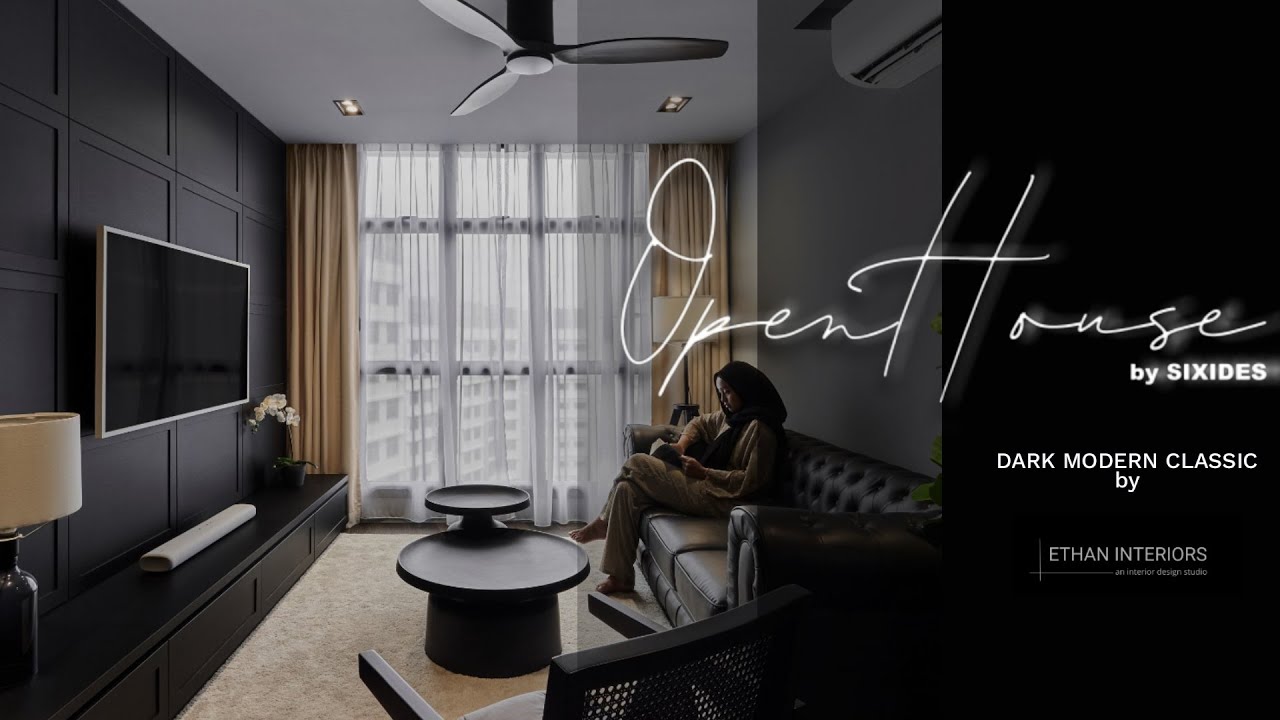 Transforming an old apartment into a Dark Modern Interior Masterpiece - OpenHouse Ep03Dark Modern