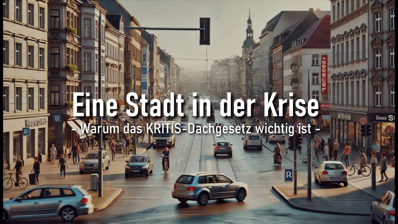 Eine Stadt in der Krise / KRITIS-Dachgesetz