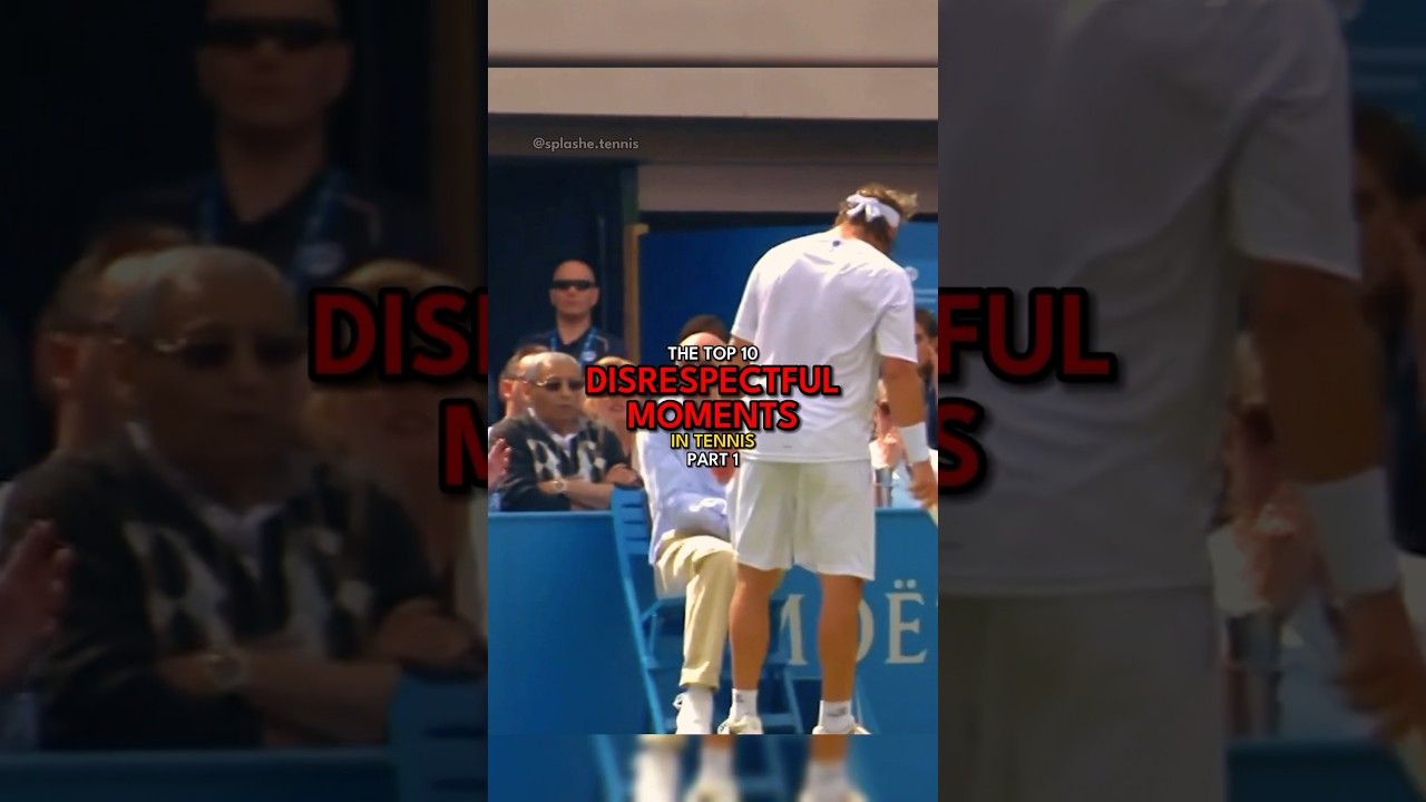 Top 10 disrespectful moments in Tennis | Part 1
