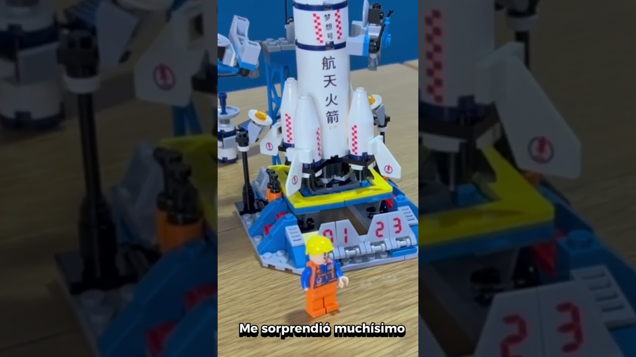 Plataforma aeroespacial Rompecabezas 3D #bajocosto #rompecabezas #lego