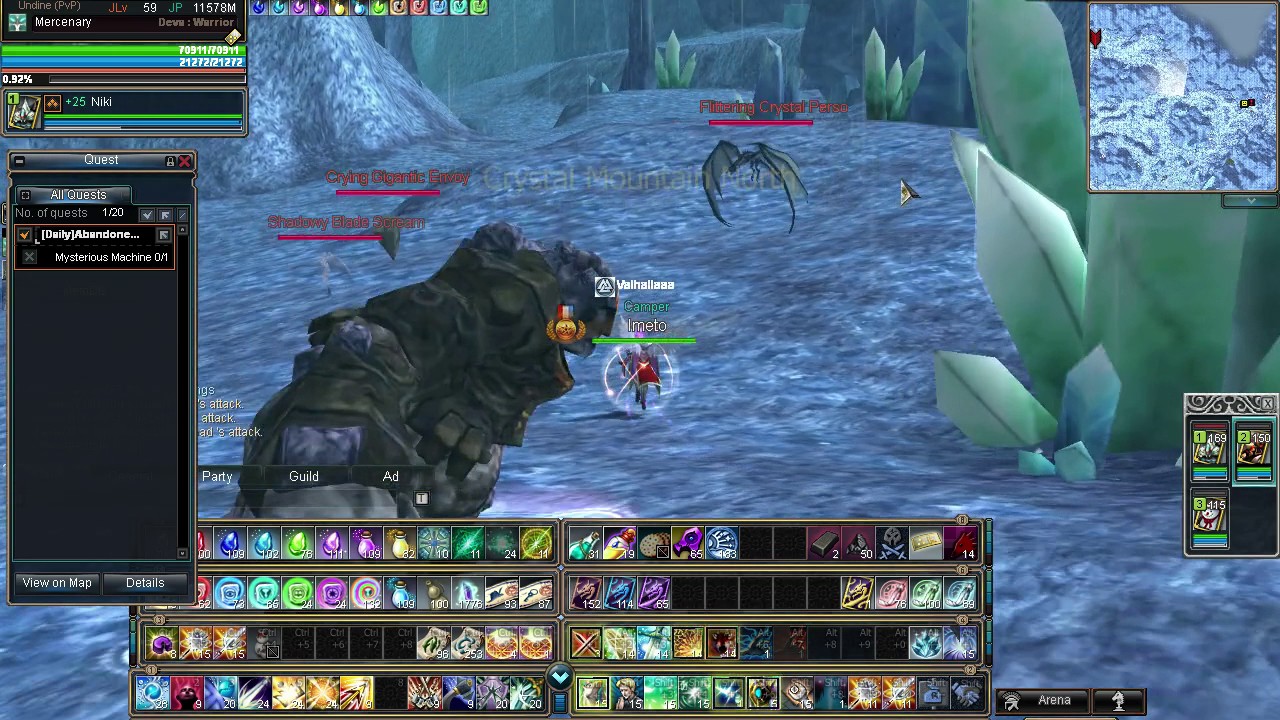 Rappelz full Arena point quest line