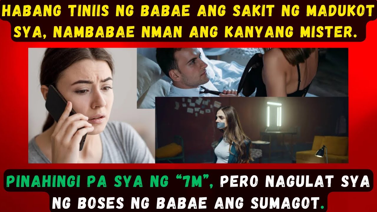 HABANG TINIIS NG BABAE ANG SAKIT NG MABITBIT SYA, NAMBABAE NMAN ANG KANYANG MISTER