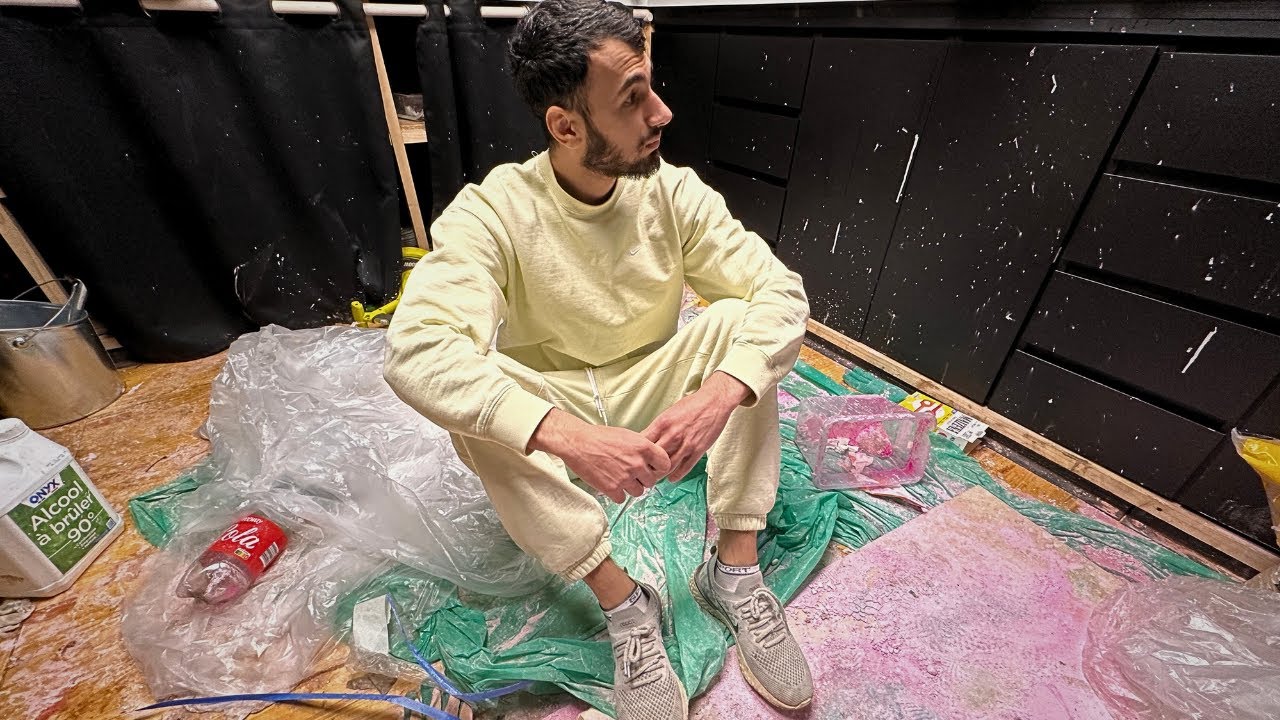 mon atelier saccagé par des Arabes