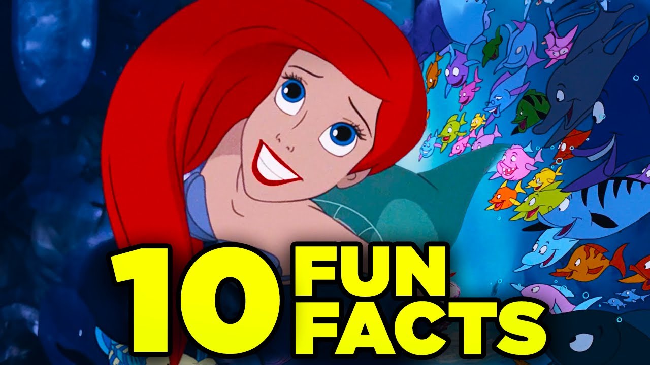 The Little Mermaid (1989) : 10 Fun Facts! | Easter Eggs & Behind the Scenes