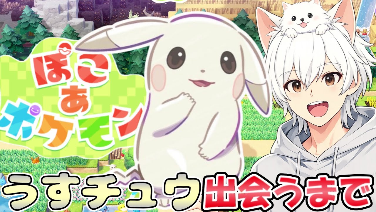 ３日目【ぽこあポケモン】うすチュウに出会うまで終われません