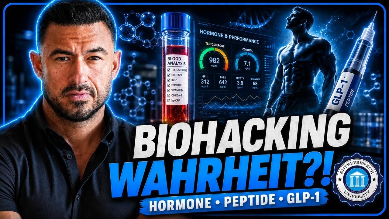 Biohacking, Peptide & Hormone: Was wirkt wirklich &ndash; und was ist gef&auml;hrlicher Hype? | Iron Mike